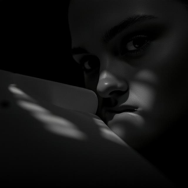 Fine-art photograph featuring dramatic shadows